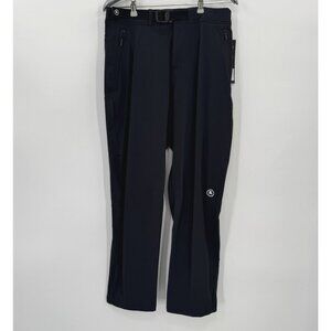Backcountry Black Belted Double Weave Softshell Pants 10 Women's Active Outdoors